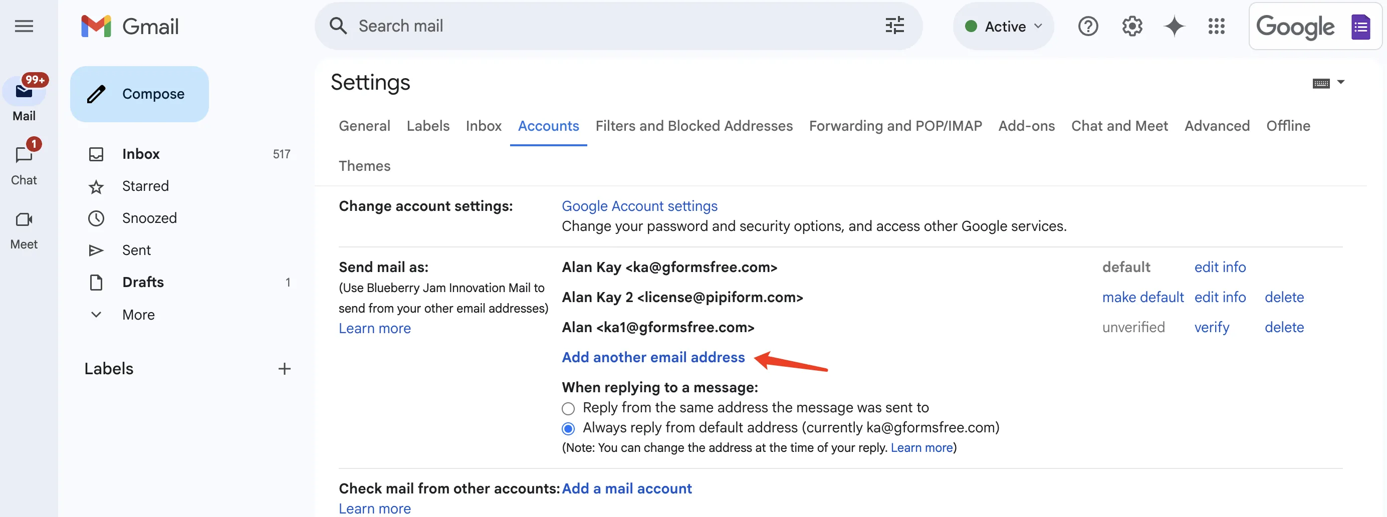 Email Alias in Gmail