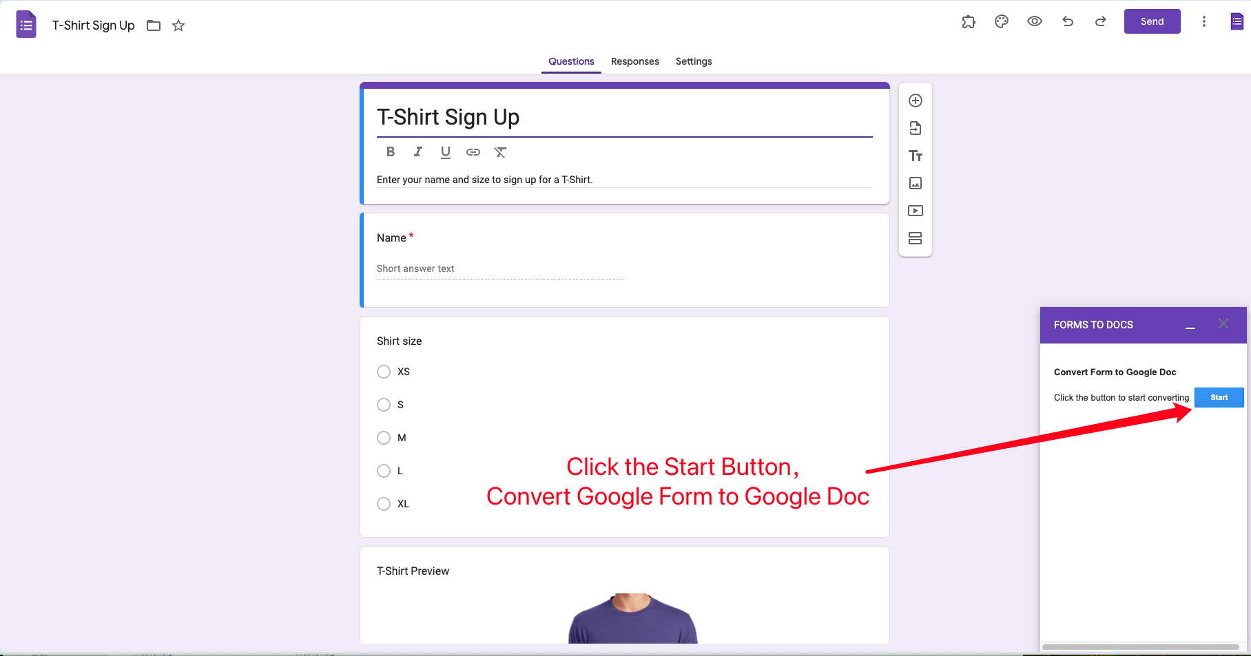 google forms