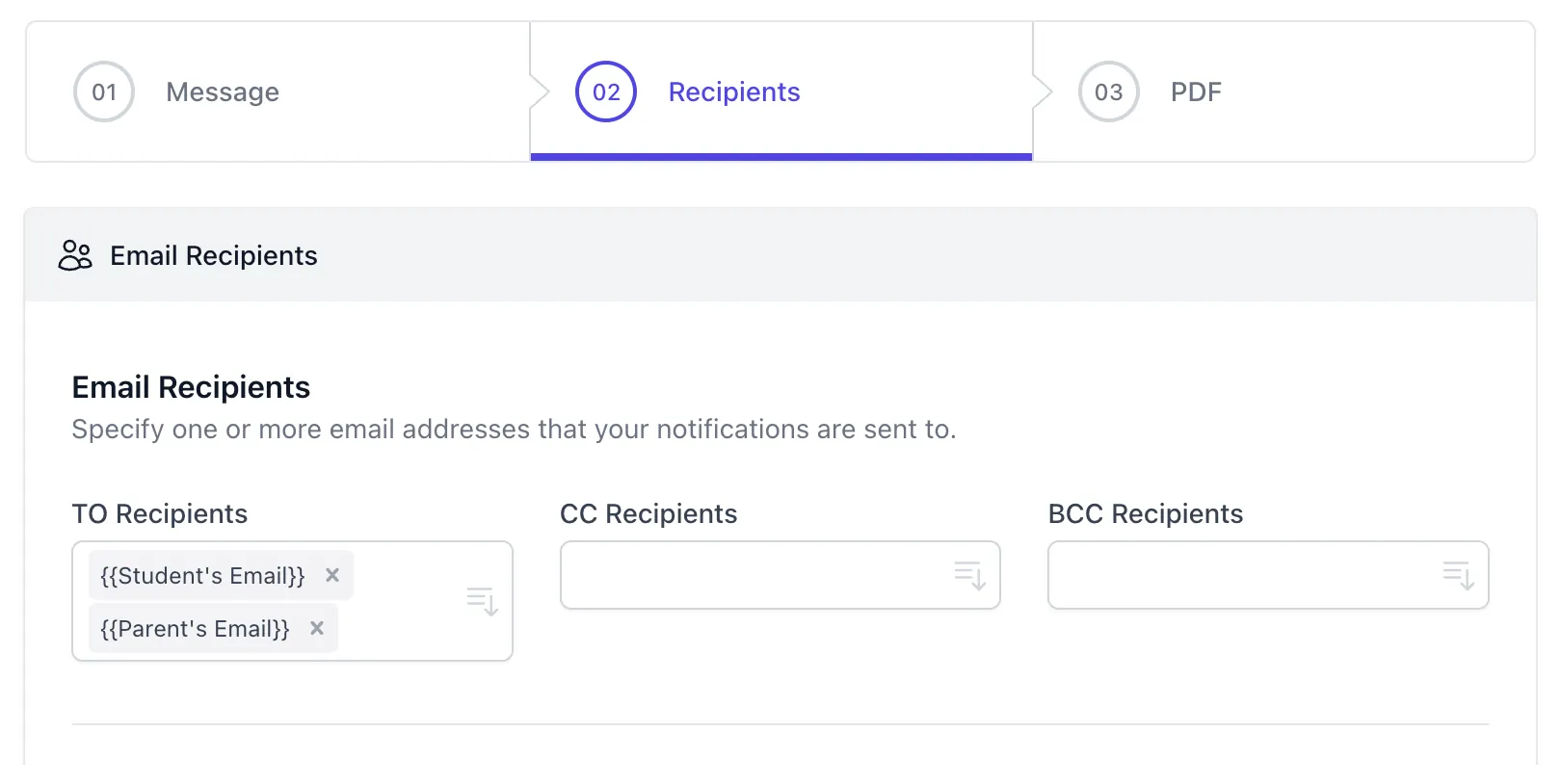 Emails Multiples aux Répondants